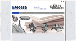Desktop Screenshot of hegasa.com